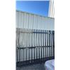 Image 2 : PAIR OF APPROX.  83" X 80" METAL GATES