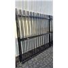 Image 2 : PAIR OF APPROX.  83" X 80" METAL GATES