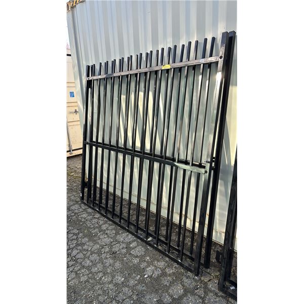 PAIR OF APPROX.  83" X 80" METAL GATES