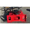 Image 2 : *NEW* GIYI X-DM43 SKID STEER DISC MULCHER ATTACHMENT
