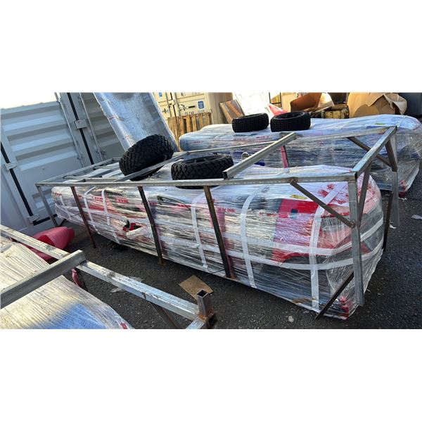 *NEW READY TO ASSEMBLE* SDLOOL OFF-ROAD GOLF CART WITH FRONT BASKET *IN FRAME*