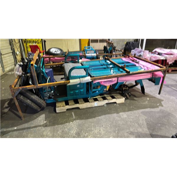 *NEW* TEAL THREE- WHEELED VEHICLE MODEL: EC15  L 9 X W 3.4 X H 4.4 FT
