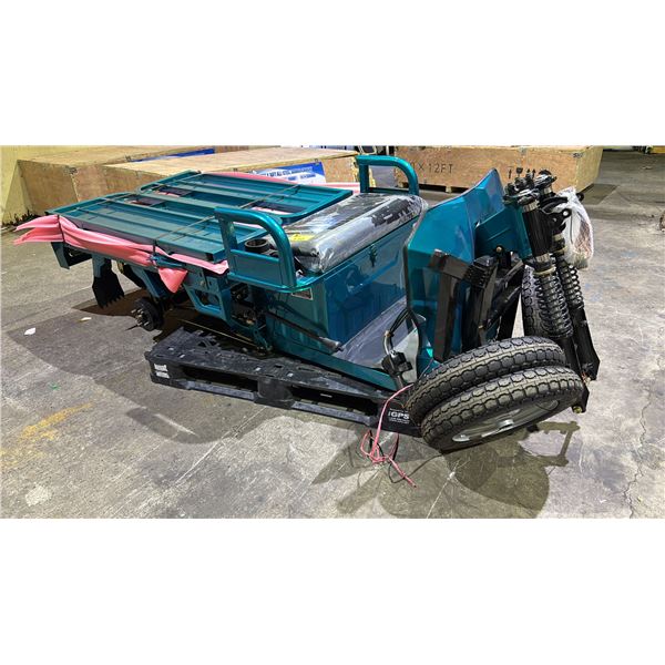 *NEW* TEAL THREE- WHEELED VEHICLE MODEL: EC15  L 9 X W 3.4 X H 4.4 FT