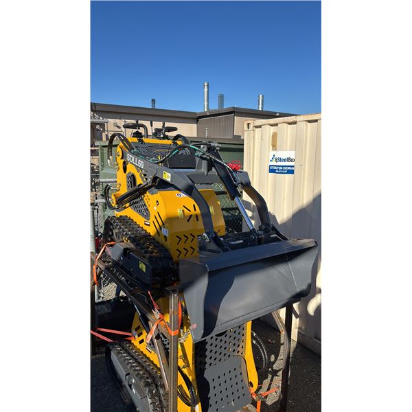 *NEW* SDLANCH SDL60 STAND-ON MINI TRACK SKID STEER LOADER WITH TOOLBOX & KEY