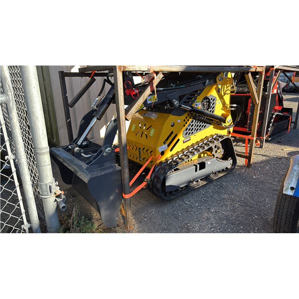 *NEW* SDLANCH SDL60 STAND-ON MINI TRACK SKID STEER LOADERWITH TOOL BOX & KEY