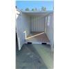 Image 4 : 10FT BEIGE OFFICE STORAGE SHIPPING CONTAINER WITH DUAL SWING REAR DOORS, CAMS, SIDE MAN DOOR &