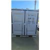 Image 5 : 10FT BEIGE OFFICE STORAGE SHIPPING CONTAINER WITH DUAL SWING REAR DOORS, CAMS, SIDE MAN DOOR &