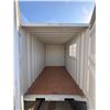 Image 6 : 10FT BEIGE OFFICE STORAGE SHIPPING CONTAINER WITH DUAL SWING REAR DOORS, CAMS, SIDE MAN DOOR &