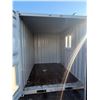 Image 6 : 10FT BEIGE OFFICE STORAGE SHIPPING CONTAINER WITH DUAL SWING REAR DOORS, CAMS, SIDE MAN DOOR &