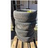 Image 1 : (4) BRIDGESTONE BLIZZAK STUDLESS 255/50R20 109T TUBELESS RADIAL M&S TIRES