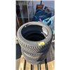 Image 2 : (4) BRIDGESTONE BLIZZAK STUDLESS 255/50R20 109T TUBELESS RADIAL M&S TIRES