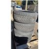 Image 3 : (4) BRIDGESTONE BLIZZAK STUDLESS 255/50R20 109T TUBELESS RADIAL M&S TIRES