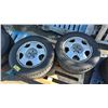 Image 2 : (4) TOYO OBSERVE GS 225/65R17 102S TUBELESS STEEL BELTED RADIAL TIRES ON 5-SPOKE STEEL RIMS
