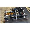 Image 3 : *NEW* GIYI MINI SKID STEER AUGER ATTACHMENT WITH FRAME