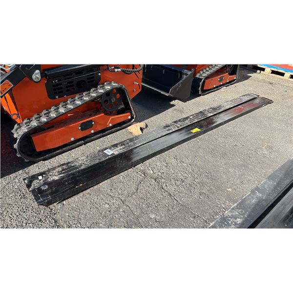 PAIR OF 10 FOOT FORKLIFT FORK EXTENSIONS