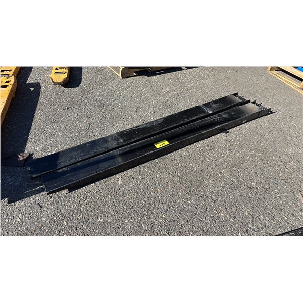 PAIR OF 6' FORKLIFT FORK EXTENSIONS
