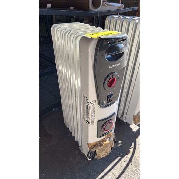 KENWOOD OIL FILLED RADIATOR HEATER