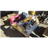 Image 1 : PALLET OF ASSTD. WRENCHES, SOCKETS, LED PROJECTOR HEADLAMP ASSEMBLY  & MORE *MUST TAKE ALL*