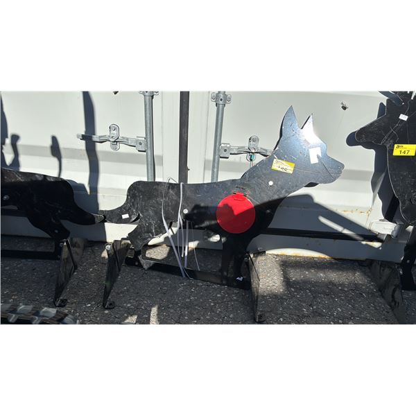 ANIMAL SHAPED STEEL SHOOTING TARGET