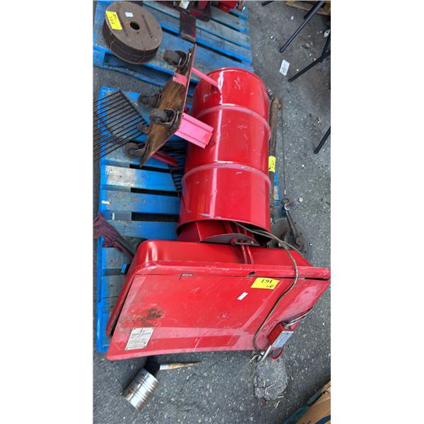 RED RAPID CLEAN PARTS WASHER WITH MOBILE BASE