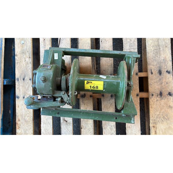 WORM GEAR TYPE RHINO WINCH: CAPACITY 8,000 LBS