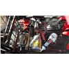 Image 1 : SHELF OF ASSORTED PNEUMATIC AND HAND TOOLS