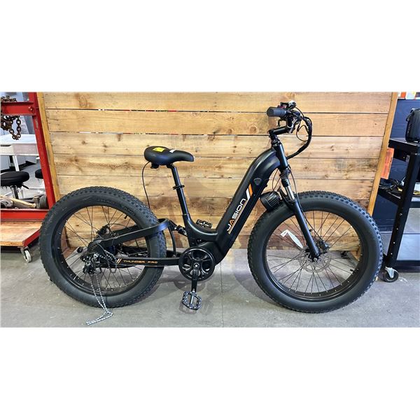 JASION E-BIKE *DAMAGED DISPLAY/NO CHARGER/UNKNOWN WORKING CONDITION*