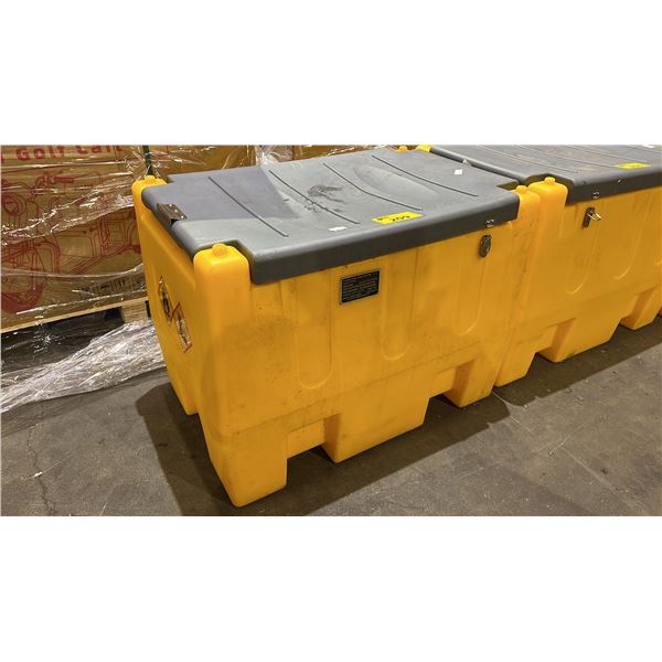 *NEW* SKLP DFT240 PLASTIC PORTABLE DIESEL FUEL TANK: 36"L X 25"W X 27"H