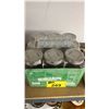 Image 3 : BERNARDIN 9 MASON JARS WITH SNAP LID AND VINTAGE CHINESE TERRA COTTA TEA SET
