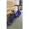 Image 3 : ZOOMBICYCLES BLUE ELECTRIC BIKE WITH CHARGER  *UNKNOWN WORKING CONDITION*