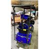 Image 4 : TRON ELECTRIC GOLF CART WITH CHARGER *NO KEY/UNKNOWN WORKING CONDITION*