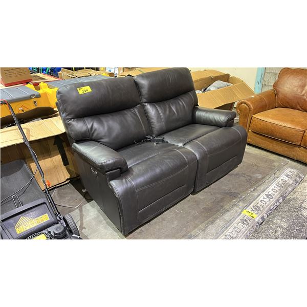 ELECTRIC RECLINING LOVESEAT WITH POWER CORD *UNKNOWN WORKING CONDITION/MAY BE MISSING PARTS & OR