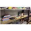 Image 1 : SHELF OF ASSORTED BOOKS INCL. SUPERMAN, HOCKEY BOOKS, DISNEY AND MORE