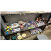 Image 1 : SHELF OF ASSORTED COLLECTABLE TOYS INCL. TRANSFORMERS, MARVEL HOT WHEELS, STAR WARS AND MORE