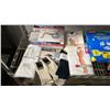 Image 2 : SHELF OF ASST. ITEMS INCL. 30" GYM BALL, MULTIUSE PAPER SHEETS, WOMEN'S CLOTHING AND MORE