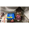 Image 3 : SHELF OF ASST. ITEMS INCL. 30" GYM BALL, MULTIUSE PAPER SHEETS, WOMEN'S CLOTHING AND MORE