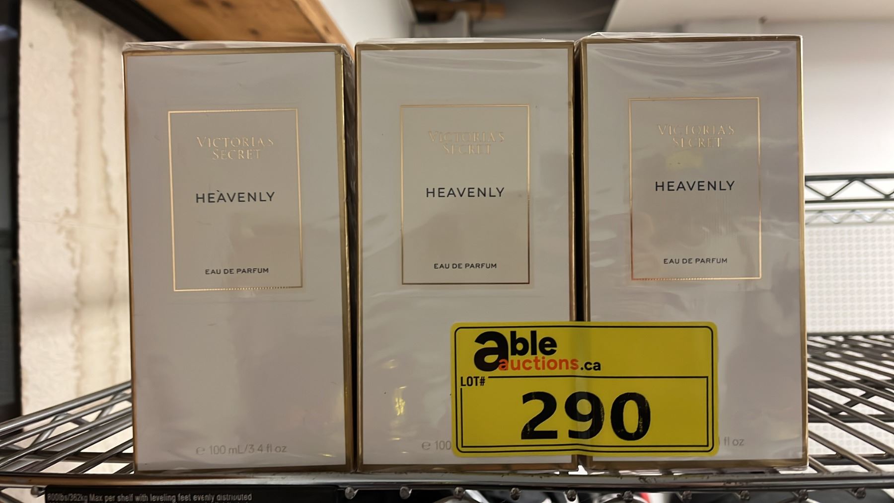 (3) *NEW IN BOX* VICTORIA'S SECRET HEAVENLY EAU DE PARFUM 100ML - Able ...