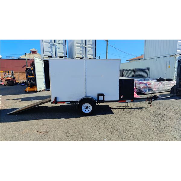 2005 UBILT CARGO TRAILER, WHITE, VIN NIL,