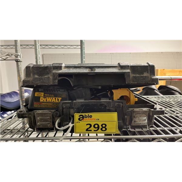 DEWALT CORDLESS DRYWALL AND DECK SCREWDRIVER WITH BATTERY AND CHARGER IN CASE