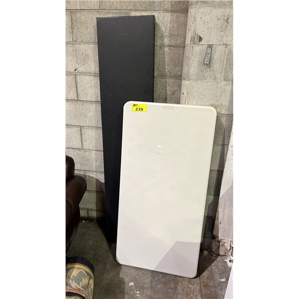 LIFETIME 48" X 24" FOLDING TABLE & 67.5" LONG BENCH TOP