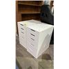 Image 1 : WOOD 5-DRAWER STORAGE UNITS: APPROX 27"T X 23"D X 14"W