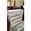 Image 1 : 8-DRAWER STORAGE CABINET WITH FABRIC DRAWERS & WOOD FRAME