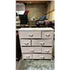 Image 2 : 8-DRAWER STORAGE CABINET WITH FABRIC DRAWERS & WOOD FRAME