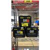 Image 1 : (3) CAT CUBE JUMP STARTERS & POWER STATIONS *WORKING CONDITION UNKNOWN/MAY BE MISSING PARTS & OR