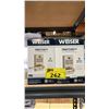 Image 1 : (2) WEISER SMARTCODE 10 ELECTRONIC LEVER DOOR LOCKS