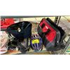 Image 3 : HUSKY TOOL BAG, BIKE HELMET, SMALL BAG OF ASSTD SPORTS TRADING CARDS, BIKE LOCKS, ASSTD. CLOTHING &
