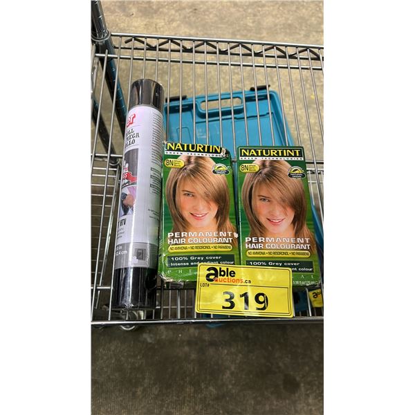 (2) NATURTINT PERMANENT HAIR COLOR 8N WHEAT GERM BLONDE