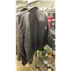Image 2 : LEVIS BLACK LEATHER JACKET SIZE XL