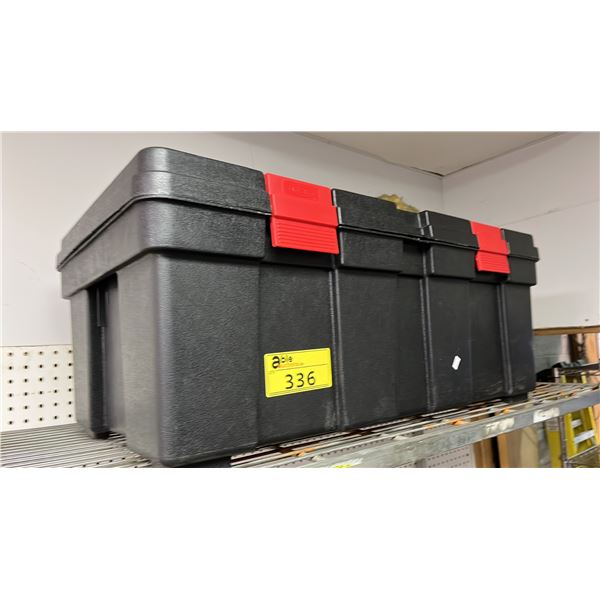 BLACK STORAGE BOX - Able Auctions