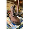 Image 2 : *NEW IN BOX* DAFFO MODE INDUSTRIALS DW-908 DARK BROWN STEEL TOE BOOTS: MEN'S SIZE 11W